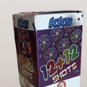 12 Shot Color with Crackling | 1 Box