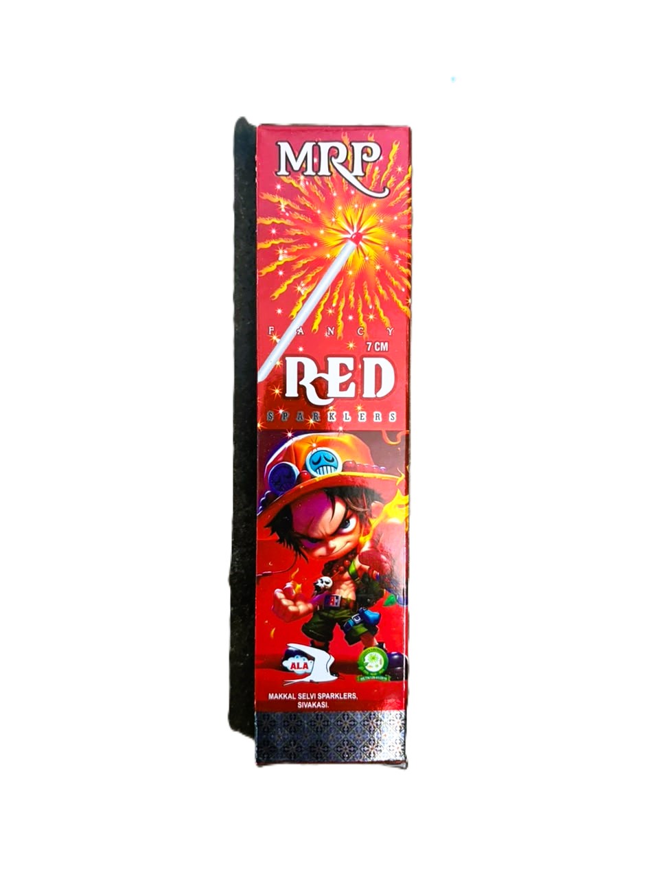 7 CM Red Sparklers | 1 Box | 10 Pcs