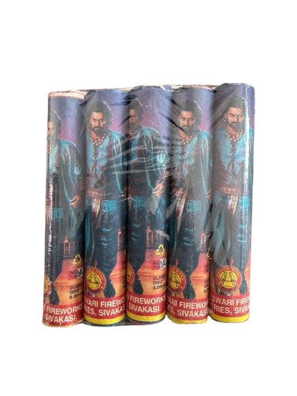 4" Deluxe Bahubali 10 Ply | 1 Pkt | 5 Pcs