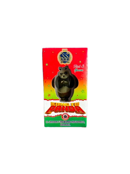 Kungfu Panda Red&Green Sprinkler | 1 Pce