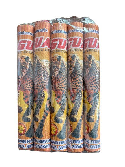 6" Jaguar 12 Ply | 1 Pkt | 5 Pcs