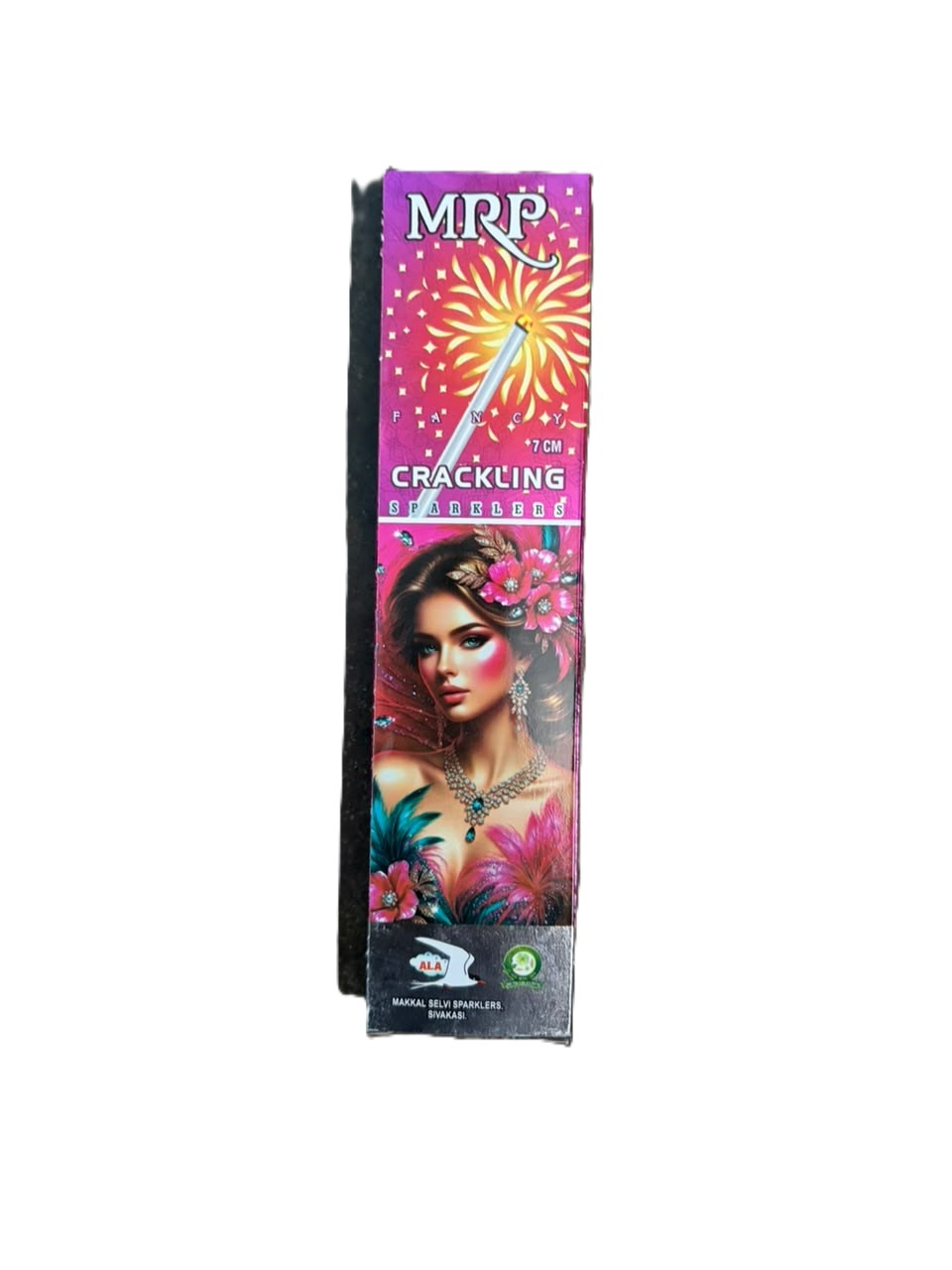 7 CM Crackling Sparklers | 1 Box | 10 Pcs
