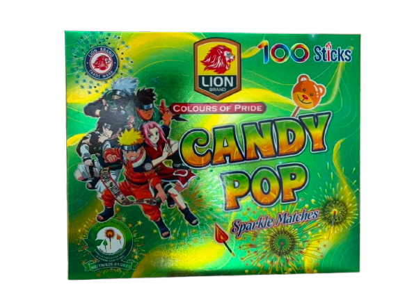 Candy Pop | 10 Boxes | 100 Sticks