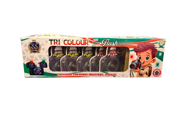 Photo Flash Tri Color | 1 Box | 5 Pcs