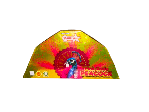 Pink Bada Peacock (5 side)