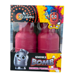 Cylinder Color Smoke Bomb (2 Pcs)