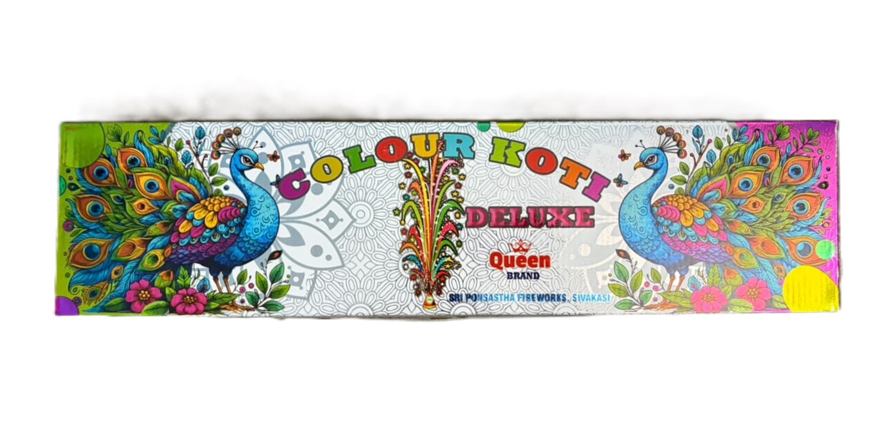 Flower Pot Color Koti Deluxe | 1 Box | 10 Pcs