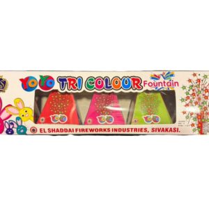 Tricolor YO YO | 1 Box | 5 Pcs