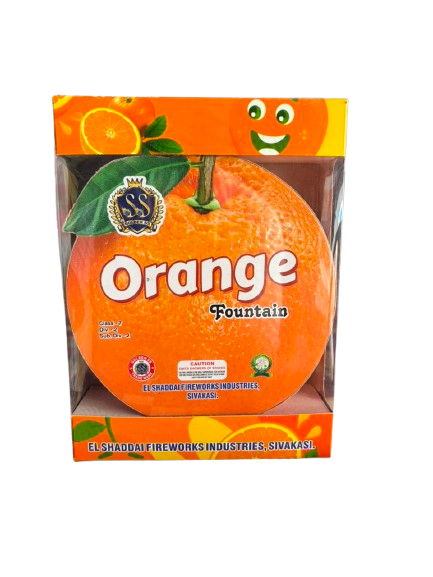 Orange Fountain | 1 Box | 1 Pce